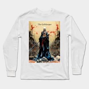 The Gatekeeper: Jikininki, Japanese Supernatural Ghost Long Sleeve T-Shirt